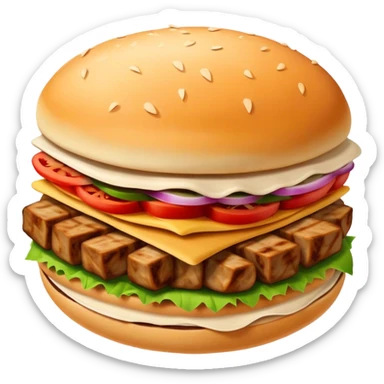 Döner kebaba sticker