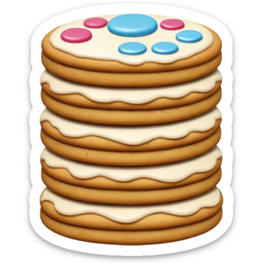 cookies from alice in wonderland sticker