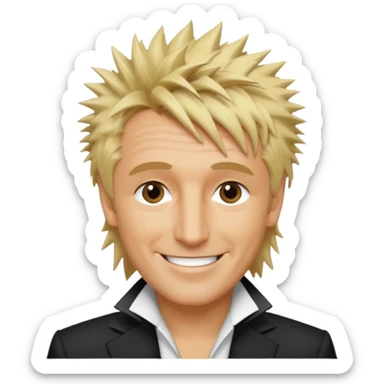 Rod Stewart sticker