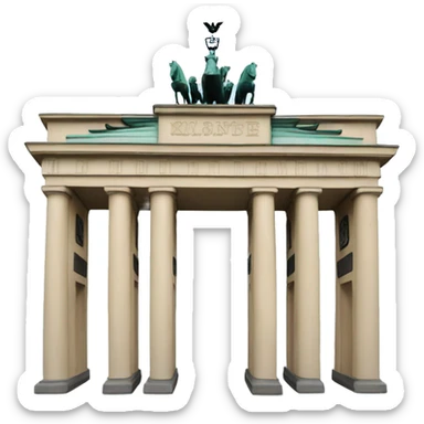 Brandenburg Gate sticker