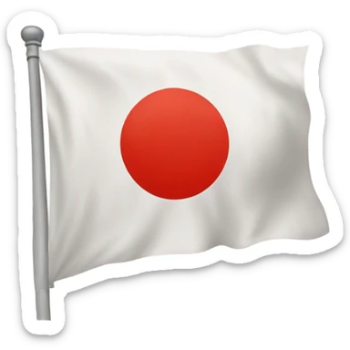 Flag of Japan  sticker