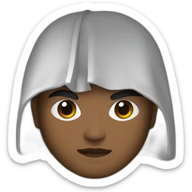 anakin skywalker sith eyes, hood (waist up, front facing) sticker