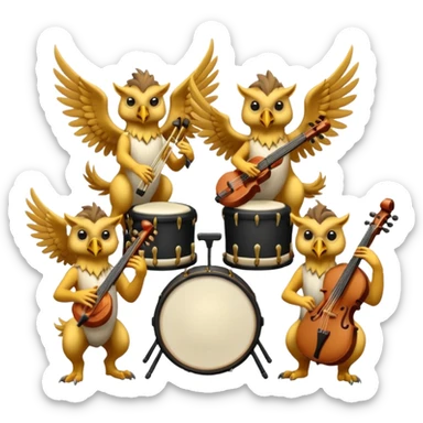 griffon as Musicians sticker