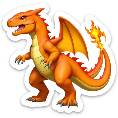  Cool Edgy Shiny Futuristic Ethereal Legendary Greymon-Digimon-Charmander-Charizard-Agumon-Charmeleon-Reptile full body sticker