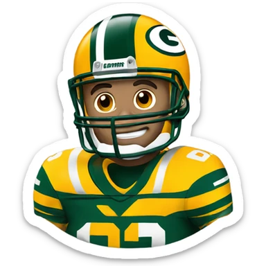 Greenbay packer fan sticker