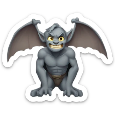 hunchback of notre dame gargoyle sticker