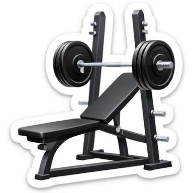 Gym training equipment with one-hour timer, dumbbell and weight plate sticker