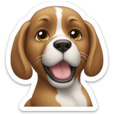 Animal qui fait un fuck sticker