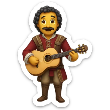 The reven man is a bard sticker