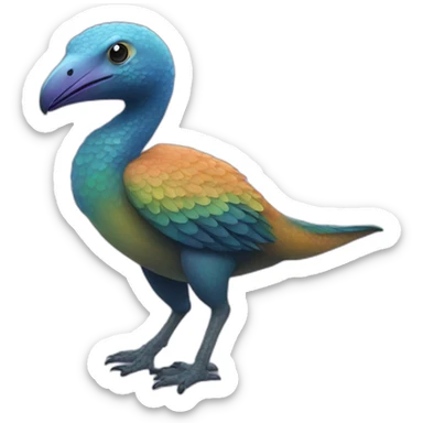 ornithorynque disco sticker
