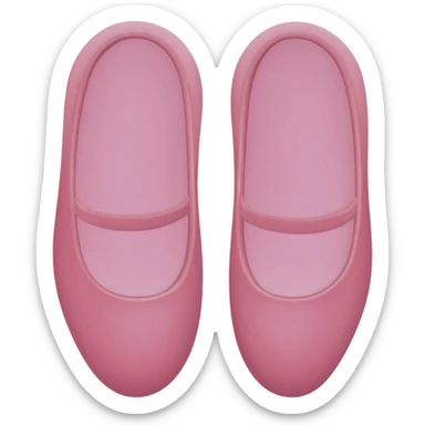 pink shoes sticker