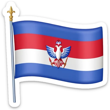 Assyrian Flag sticker