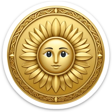 Farvahar symbol sticker