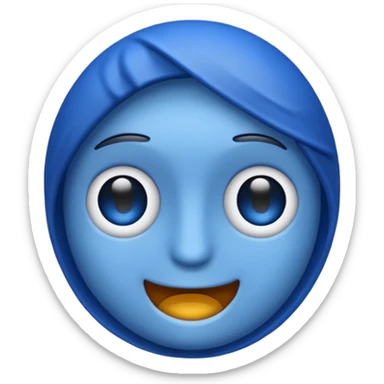 emoji q te pongo en lo q escribo has lo azul✅️ sticker
