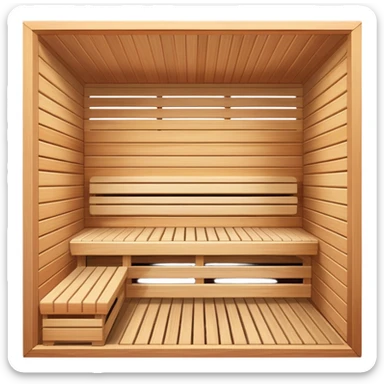 Sauna, fresh sticker