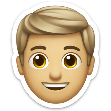 guia de turismo com bandeirola sticker