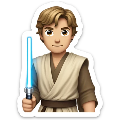 Luke skywalker sticker