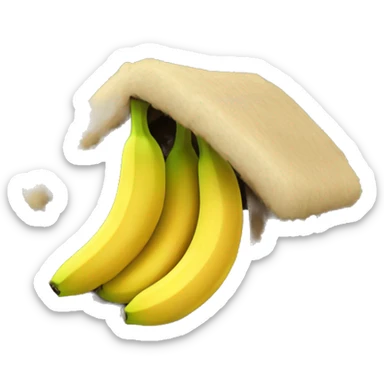 Manger une banane  sticker
