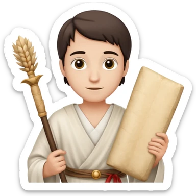 no, necesito que me hagas a san juan apostol sticker