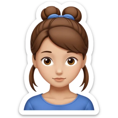 make the above bun abit side off  sticker