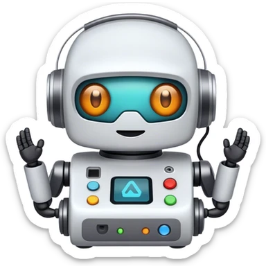 A slackbot focused on compliance in a cute cartoon like drawing sticker