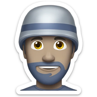 Facebook app in prison sticker