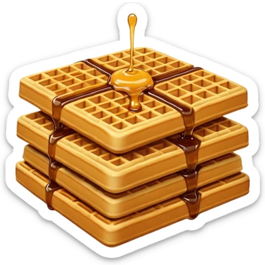 waffles sticker