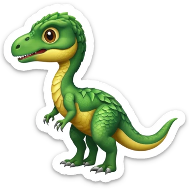 cute velociraptor  sticker