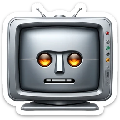 Upgraded titan TV man  sticker