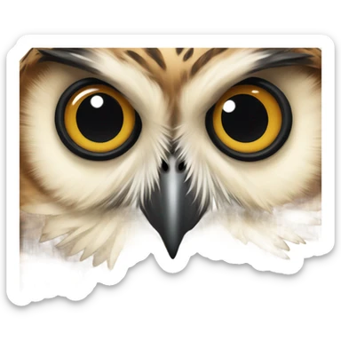 Realistic small Pickering our to h sticker