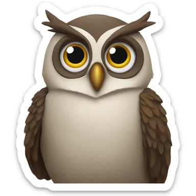 elgin owl  sticker