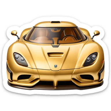 Koenigsegg brand logo emoji sticker