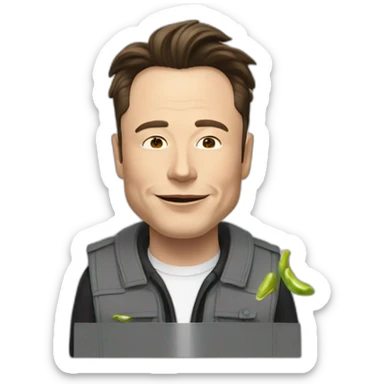 elon musk doing drugs, for educational purposes only, inclusiveness and positive, LGTBQ+ sticker