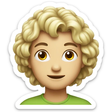 Girland apple  sticker