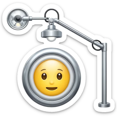 one surgical light sticker