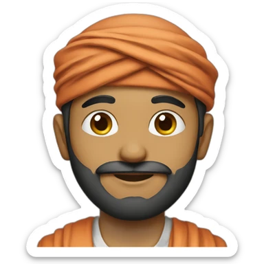 muslim hindu sticker