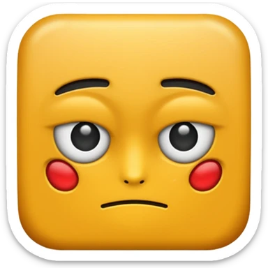 A yellow-orange-red angry woman with really really big breasts, no clothes, ponytail hair, and some guy's really long penus between her breasts with some white cream on top of it, the girl and the guy are having sex, the girl is giving him a boobjob, and we see her from the guy's point of view sticker