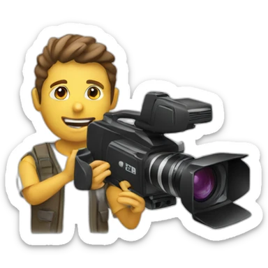 videographer sticker