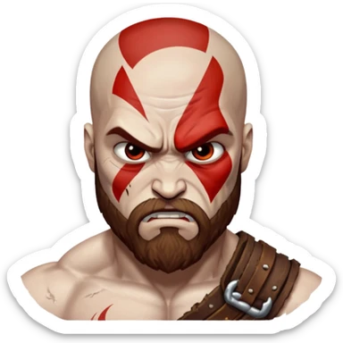 kratos sticker