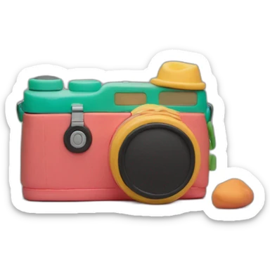 Plasticine Fujifilm sticker