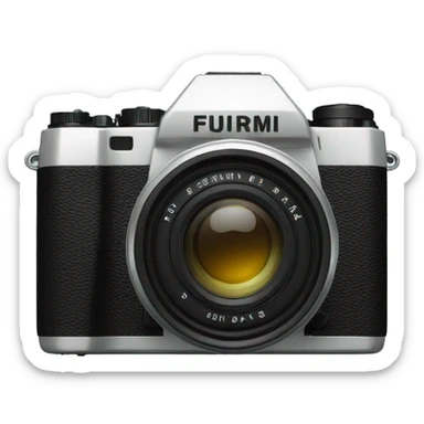 simple fujifilm sticker