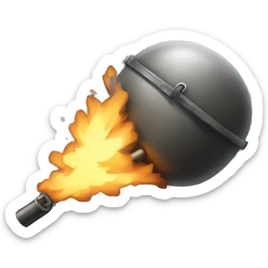 animated bomb emoji for Telegram sticker