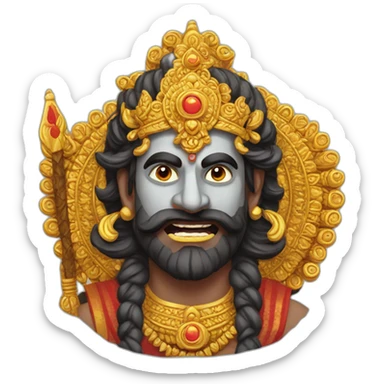 Chandrashekhar ravan sticker