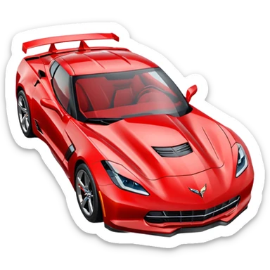Corvette sticker