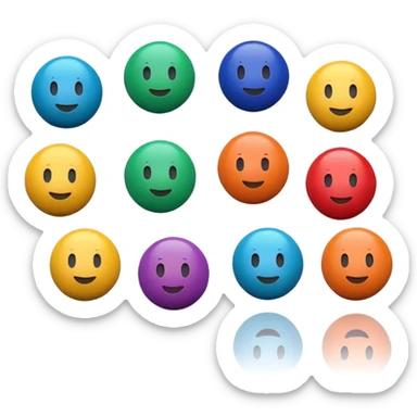 can some of the juggling balls faces (depicting customers and stakeholders) sticker