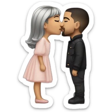drake make a kiss sticker