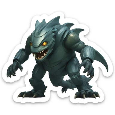 Pacific rim kaiju sticker