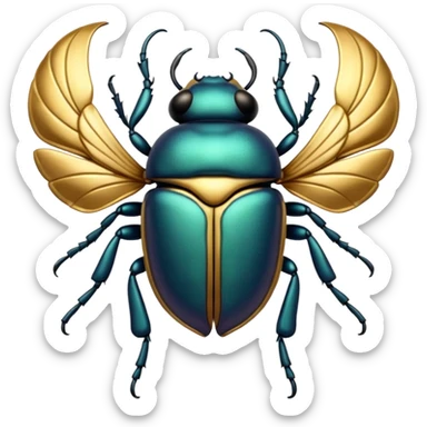 generate a scarab emoji sticker
