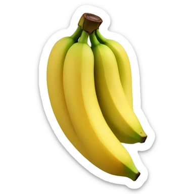 une banane qui rigole  sticker