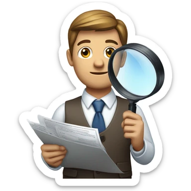 Fraud Investigator sticker